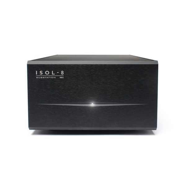 Isol-8 Substation HC - zwart (2 outlets)