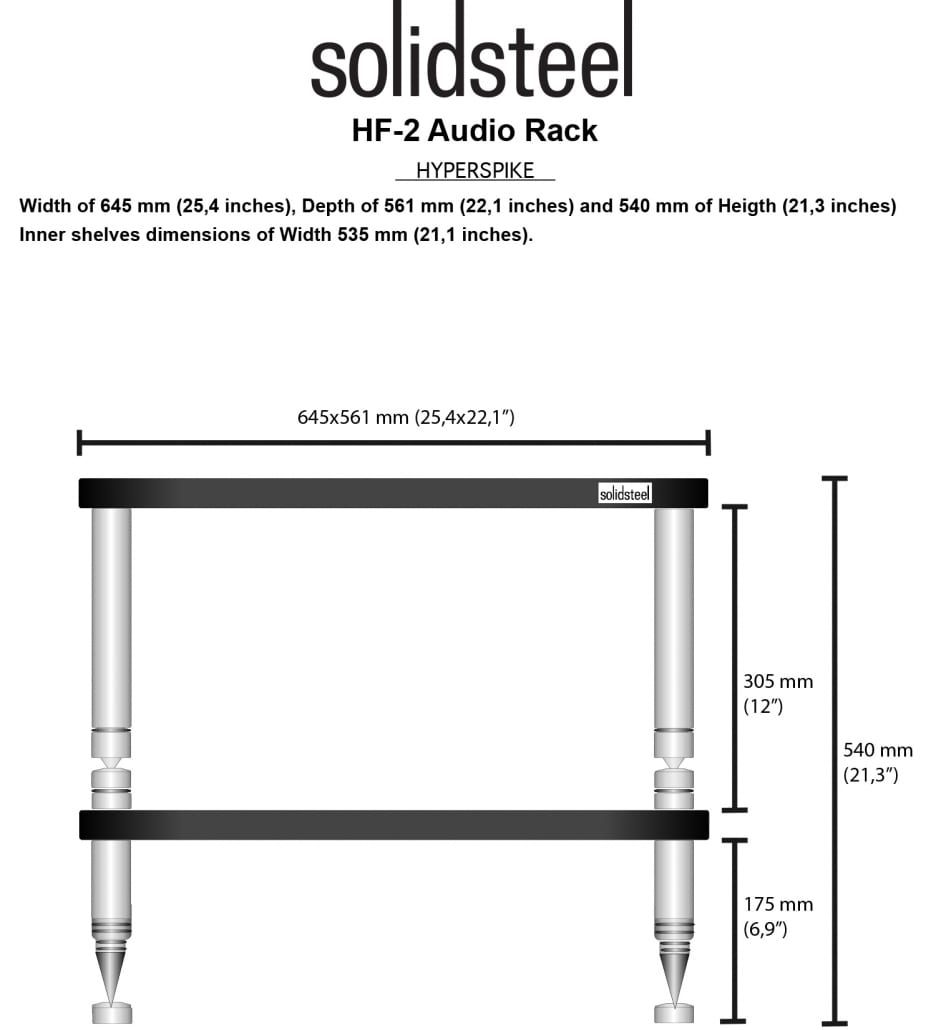 Solidsteel HyperSpike HF series 2-4 planks
