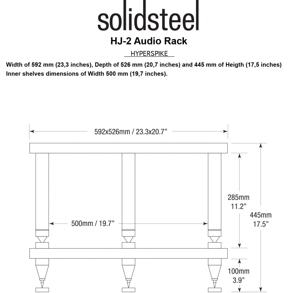 Solidsteel HyperSpike HJ series 2-4 planken
