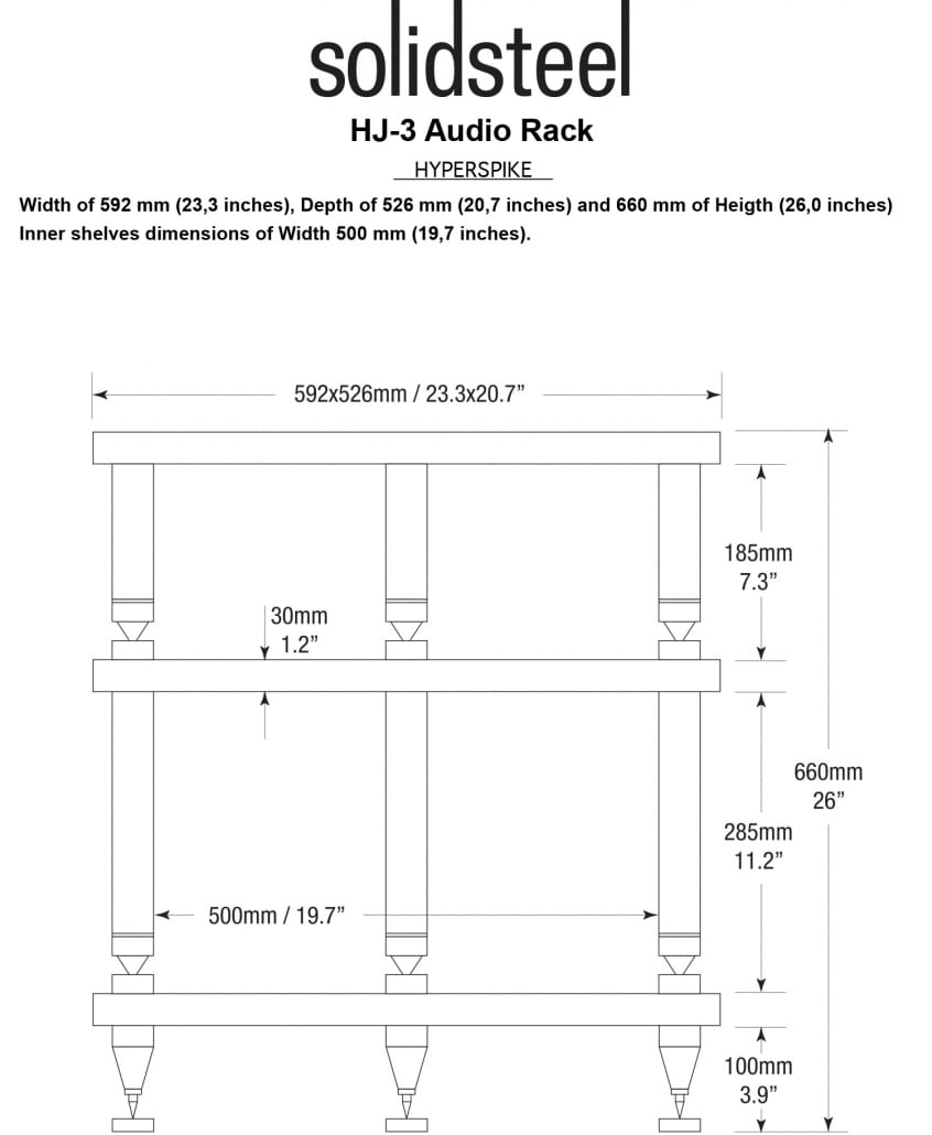 Solidsteel HyperSpike HJ series 2-4 planken
