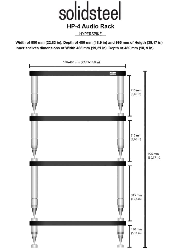 Solidsteel HyperSpike HP series 2-4 planks