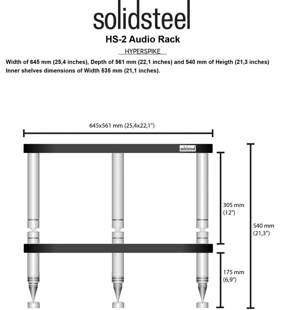Solidsteel HyperSpike HS series 2-4 planks