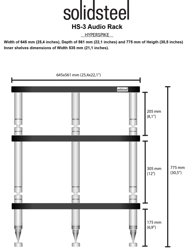 Solidsteel HyperSpike HS series 2-4 planks