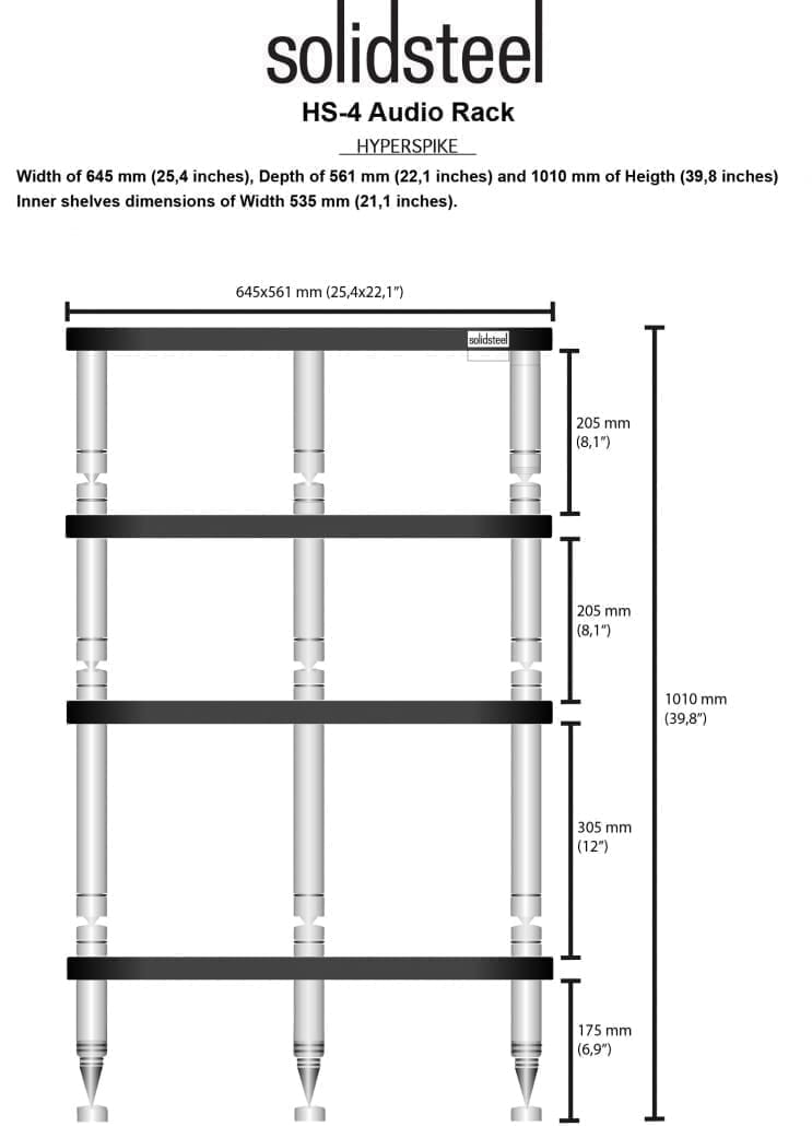 Solidsteel HyperSpike HS series 2-4 planks