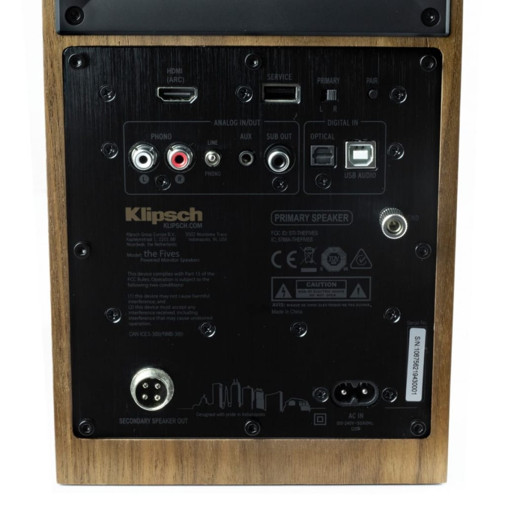 Klipsch The Fives - walnoot