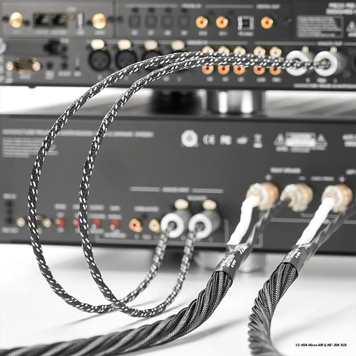 inakustik Referenz NF-204 RCA Micro AIR-luidsprekerkabel