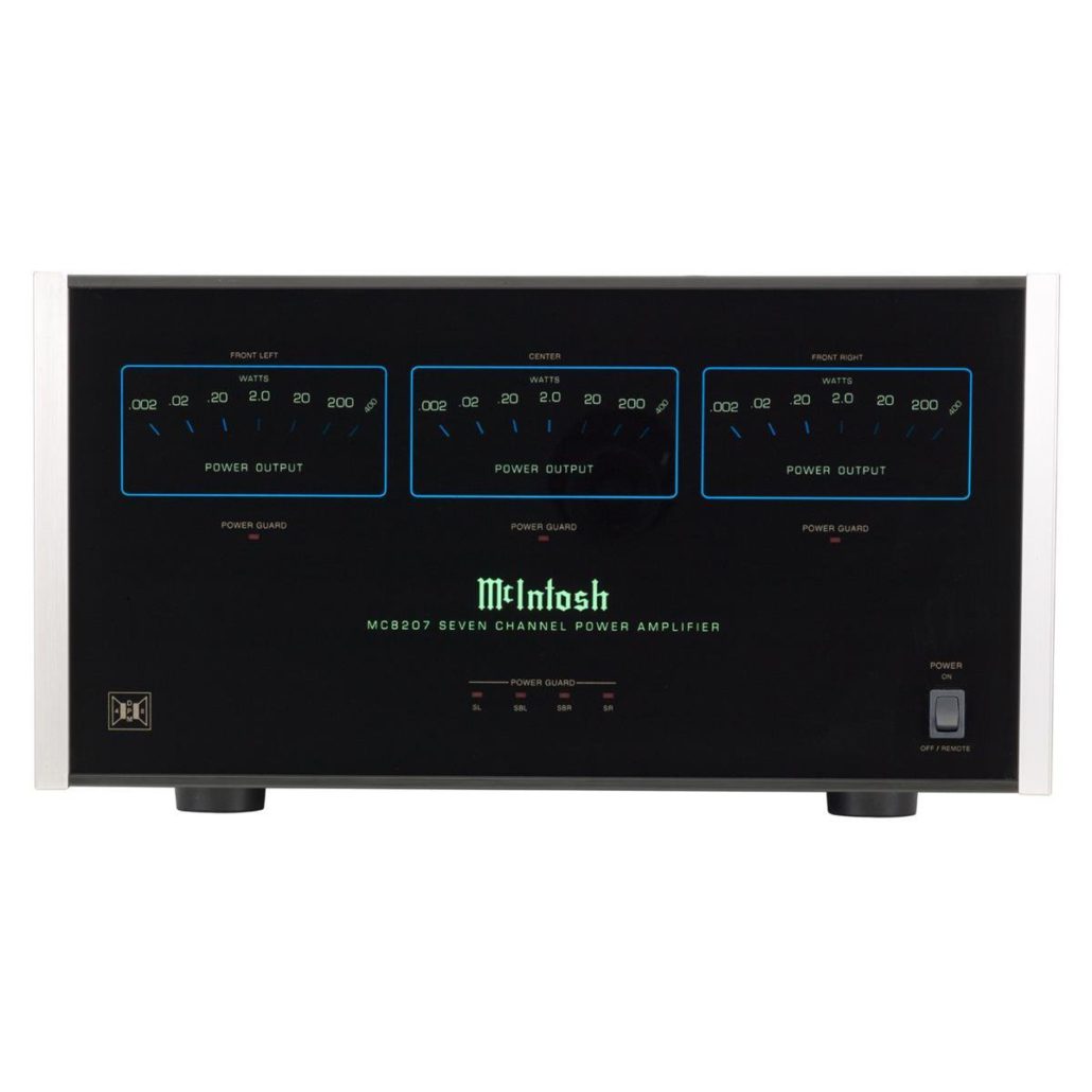 McIntosh MC8207 - 7 kanaals Solid State Amp.