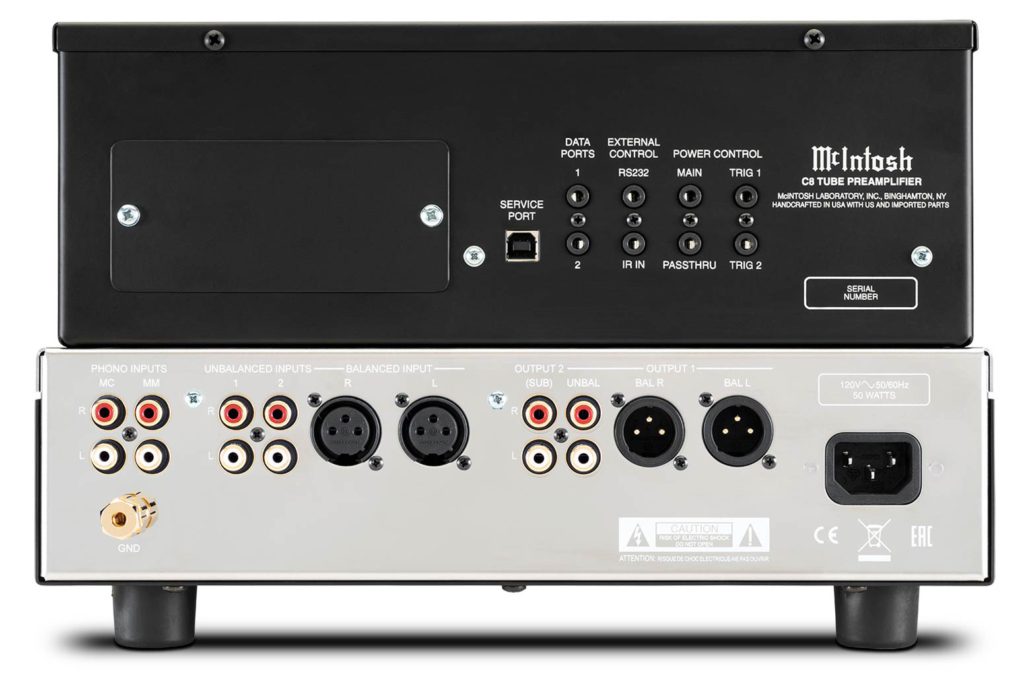 McIntosh C8 Buizen Pre-amp