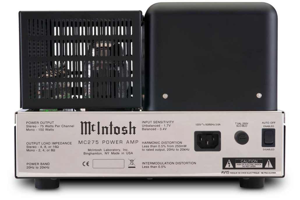 McIntosh MC275 - Stereo Eindversterker (ex-demo)