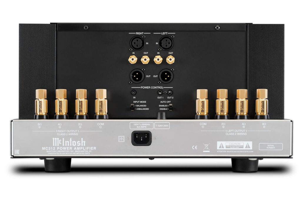 McIntosh MC312 - Stereo Eindversterker