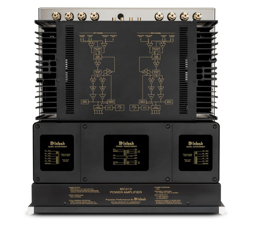 McIntosh MC312 - Stereo Eindversterker