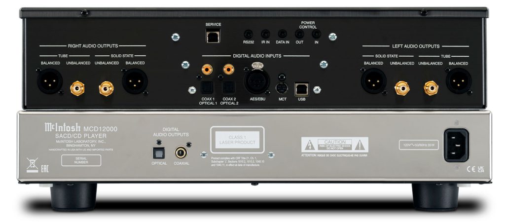 McIntosh MCD12000 2 kanaal SACD-CD/DAC