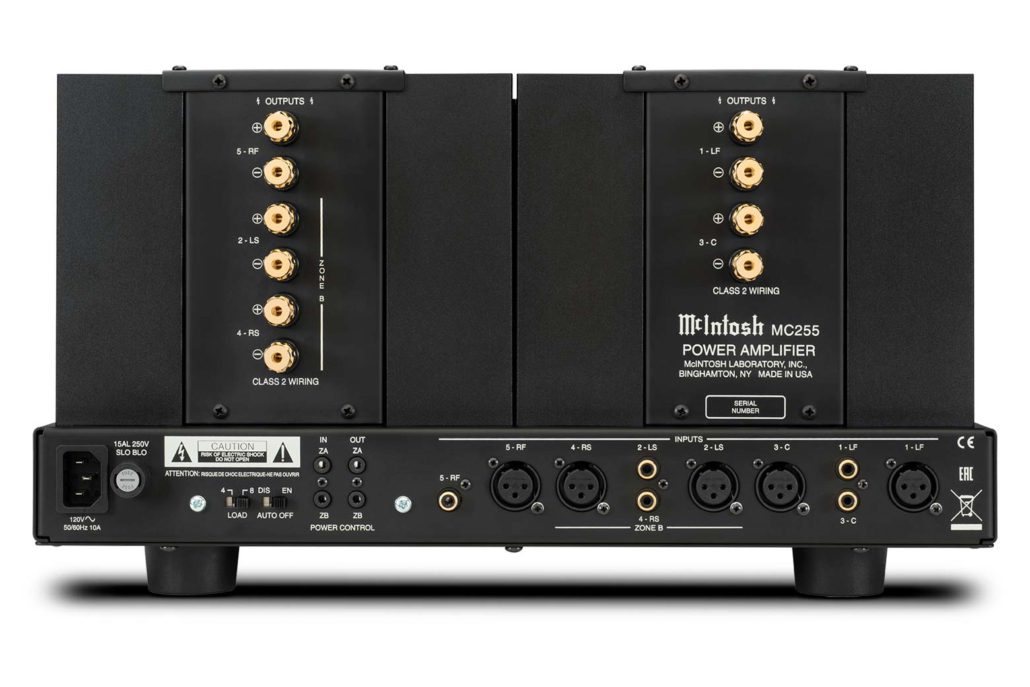 McIntosh MC255 - 5 kanaal Solid State Amp.