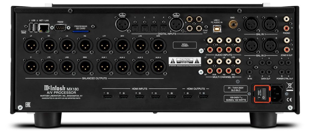 McIntosh MX180 AV Processor