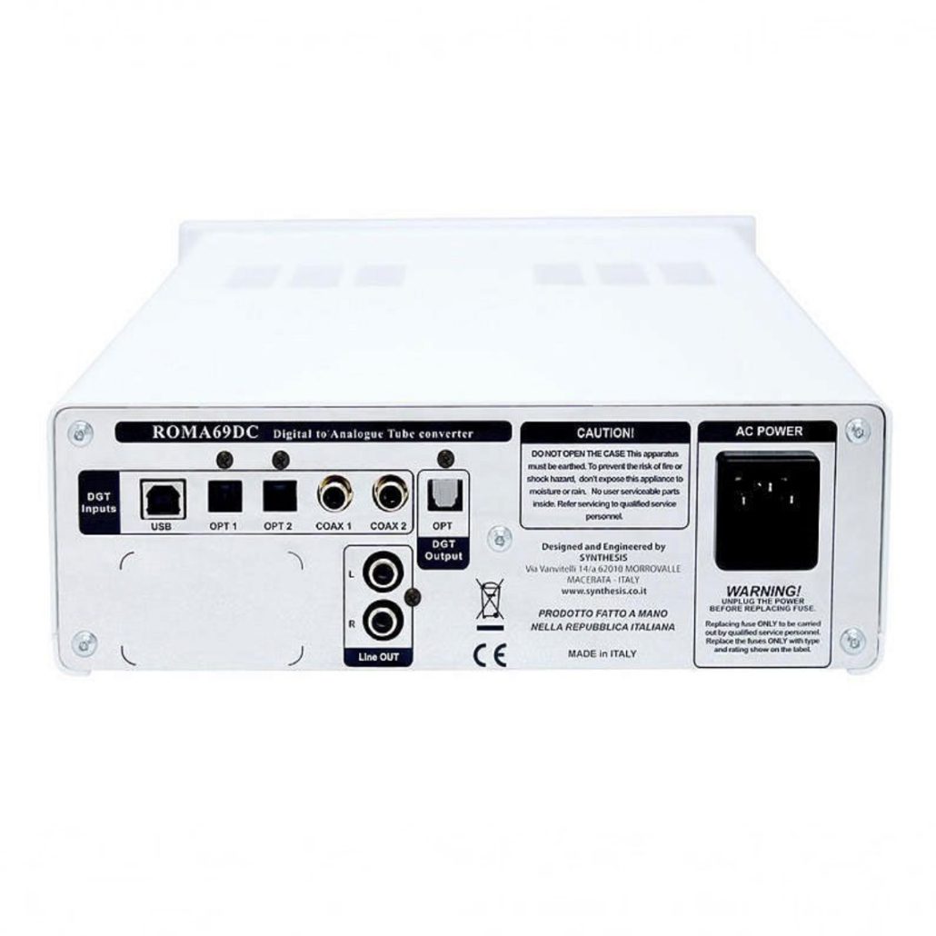 Synthesis ROMA 69DC DAC - Tube