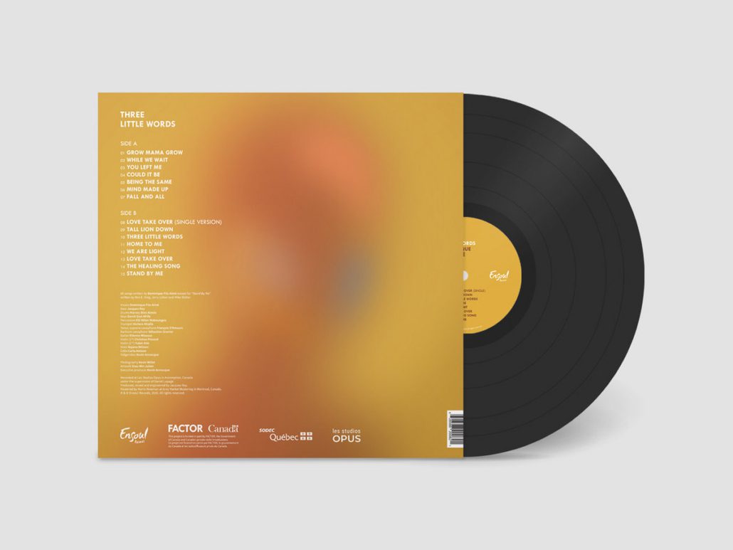 Dominique Fils-Aime - Three Little Words LP