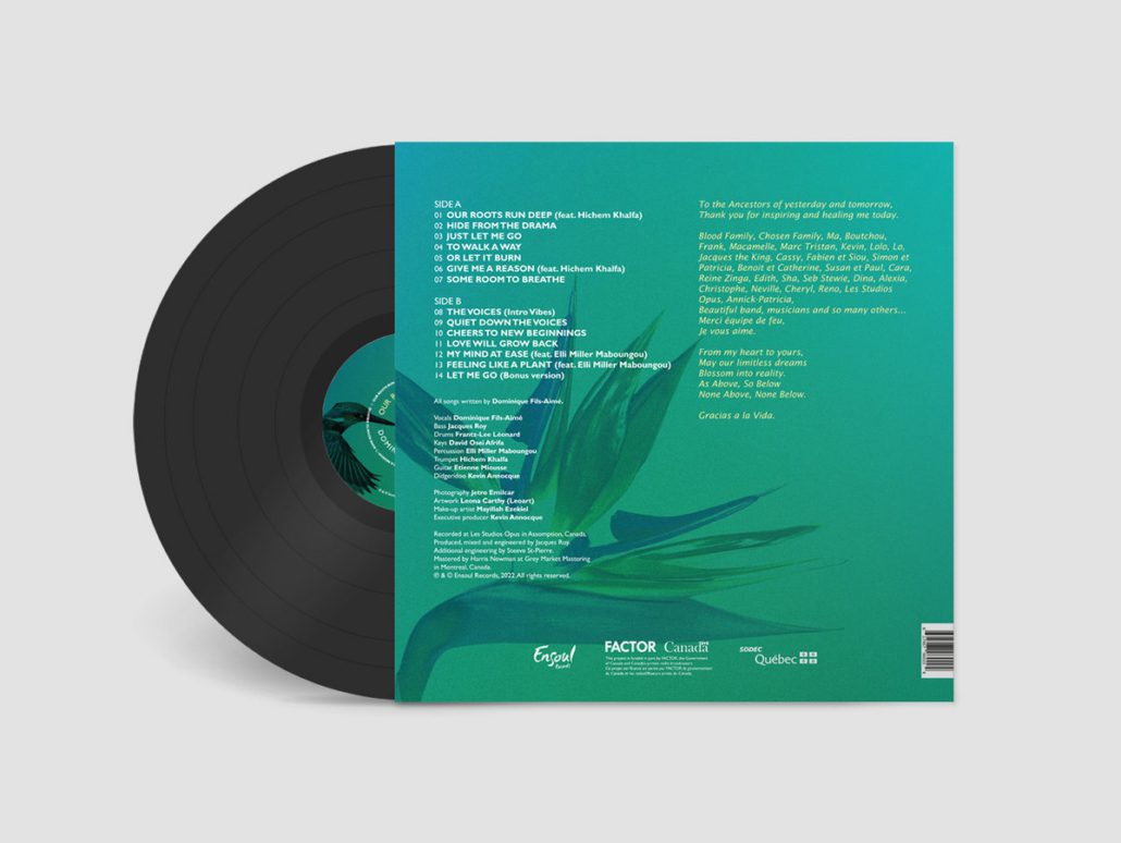 Dominique Fils-Aime - Our Roots Run Deep LP