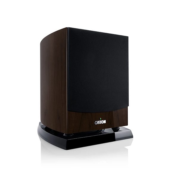 Vento Sub 12 Walnut Dark high gloss