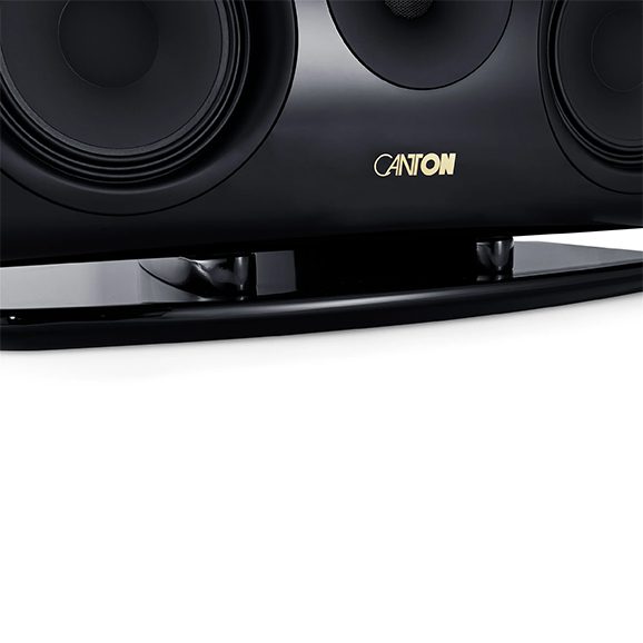 Reference Center Black Piano Finish