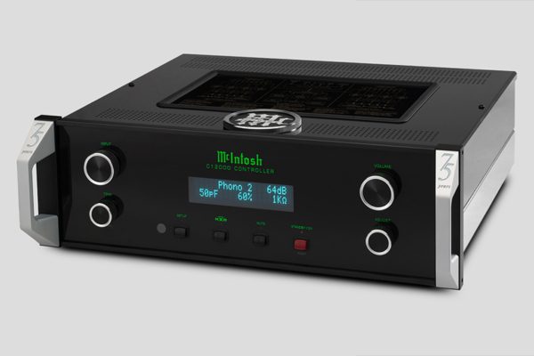 MCINTOSH C12000 2-CHANNEL SOLID STATE AND VACUUM TUBE PREAMPLIFIER 75TH ANNIVERSARY EDITION