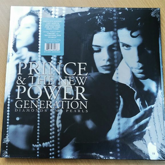 PRINCE LP x 2 Diamonds and Pearls CLEAR VINYL Ltd REMASTERED 2023 MAILS SAME D