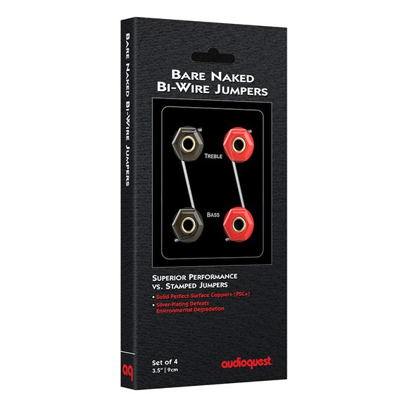AudioQuest Bare Naked BiWire Jumpers