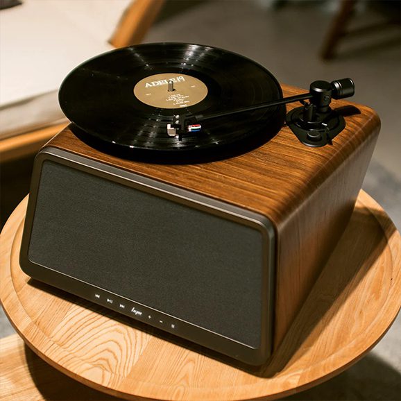 HYM Seed turntable Walnut