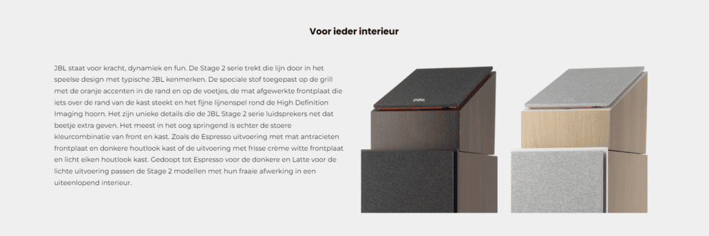 JBL Stage 2 - 250B