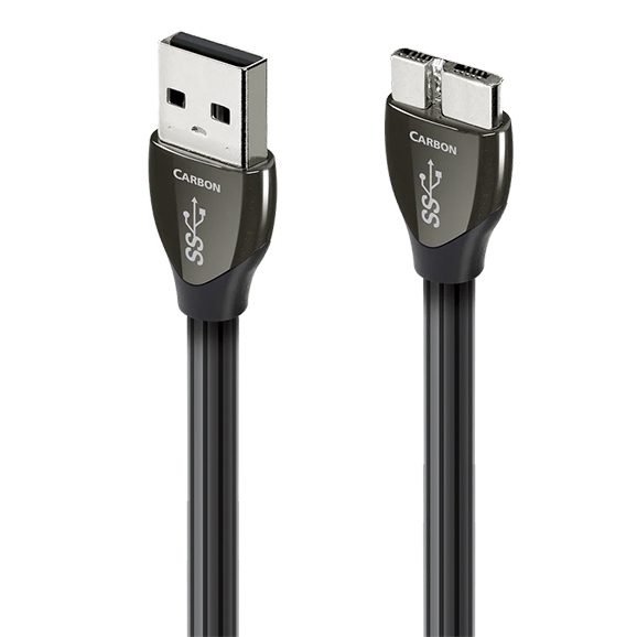 Audioquest USB 3.0 A to 3.0 Micro B - Carbon
