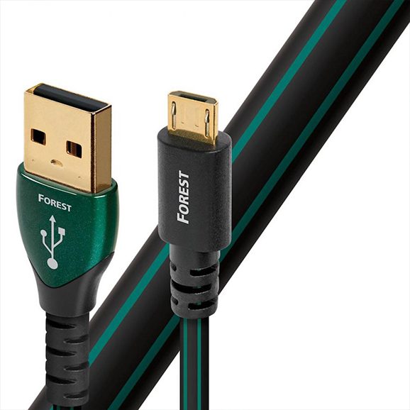 Audioquest USB-A to Micro (B) - Forest