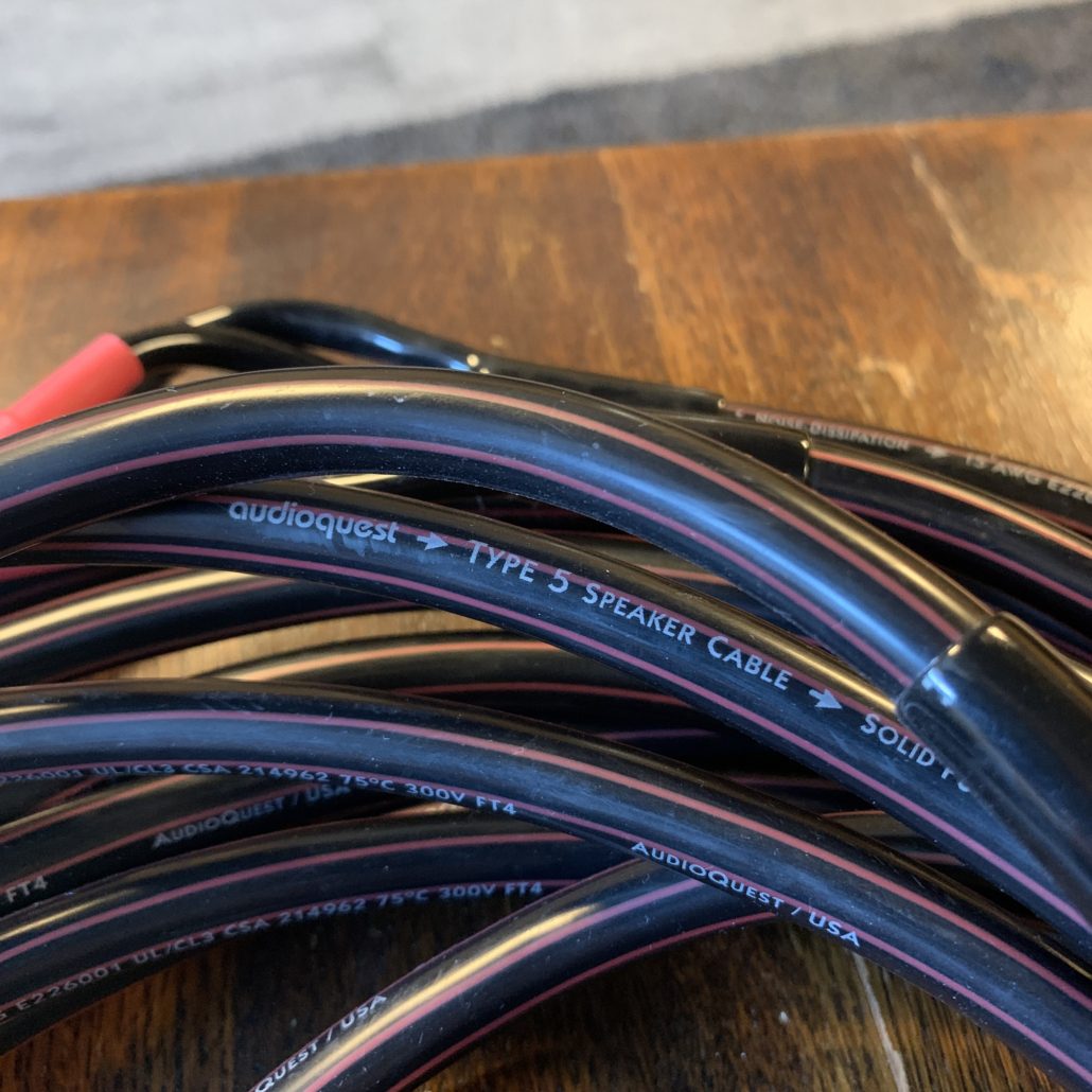 Audioquest Type 5 - 2x4 Meter - Single-Wire (ex-demo)