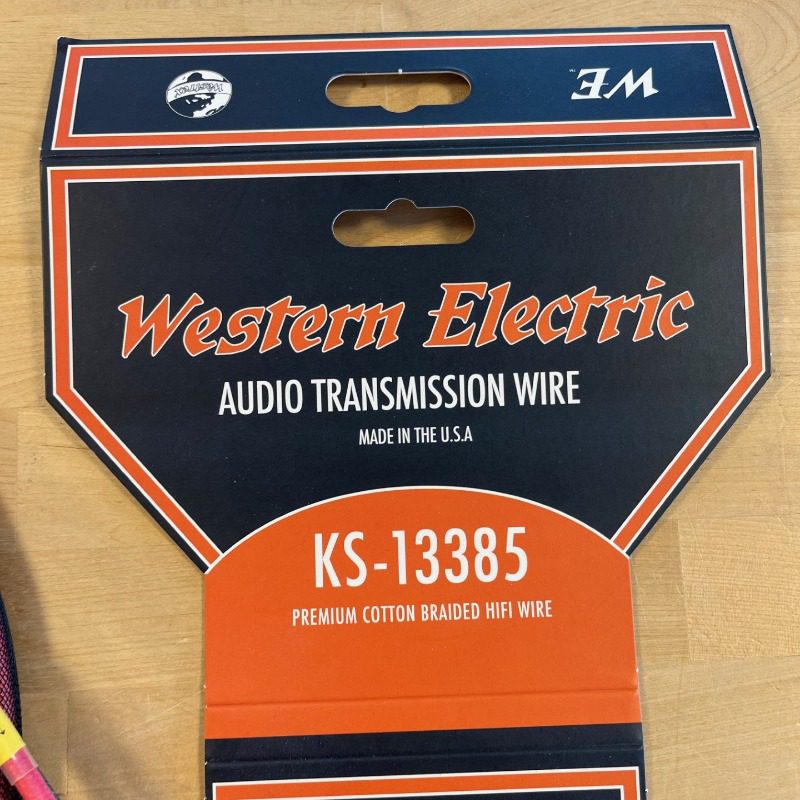 Western Electric KS 13385 luidsprekerkabel (ex-demo)