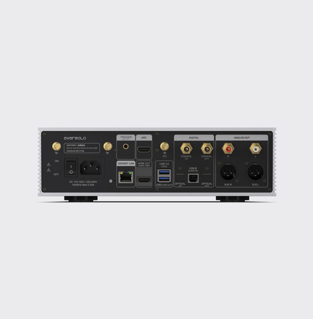 Eversolo DMP-A6 Gen 2 Master - Streamer  | Zwart-Zilver