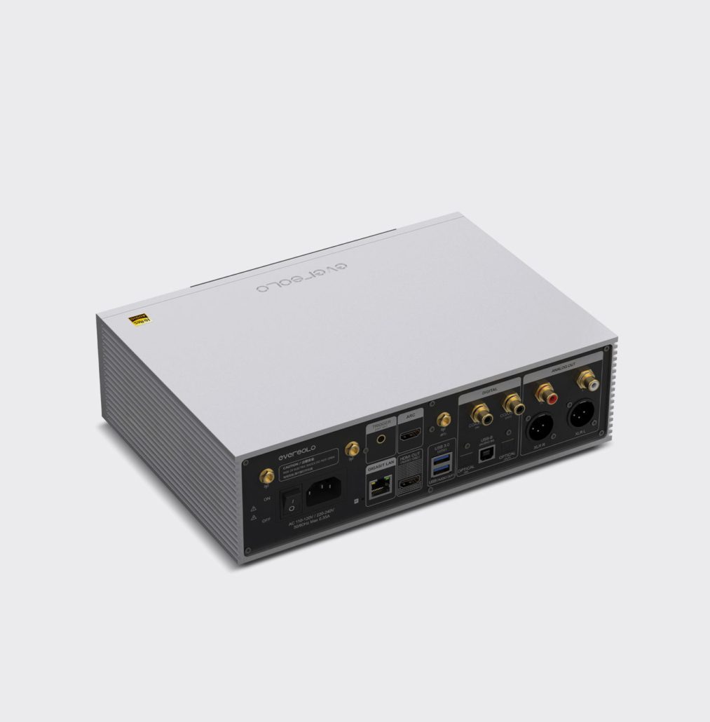 Eversolo DMP-A6 Gen 2 Master - Streamer  | Zwart-Zilver