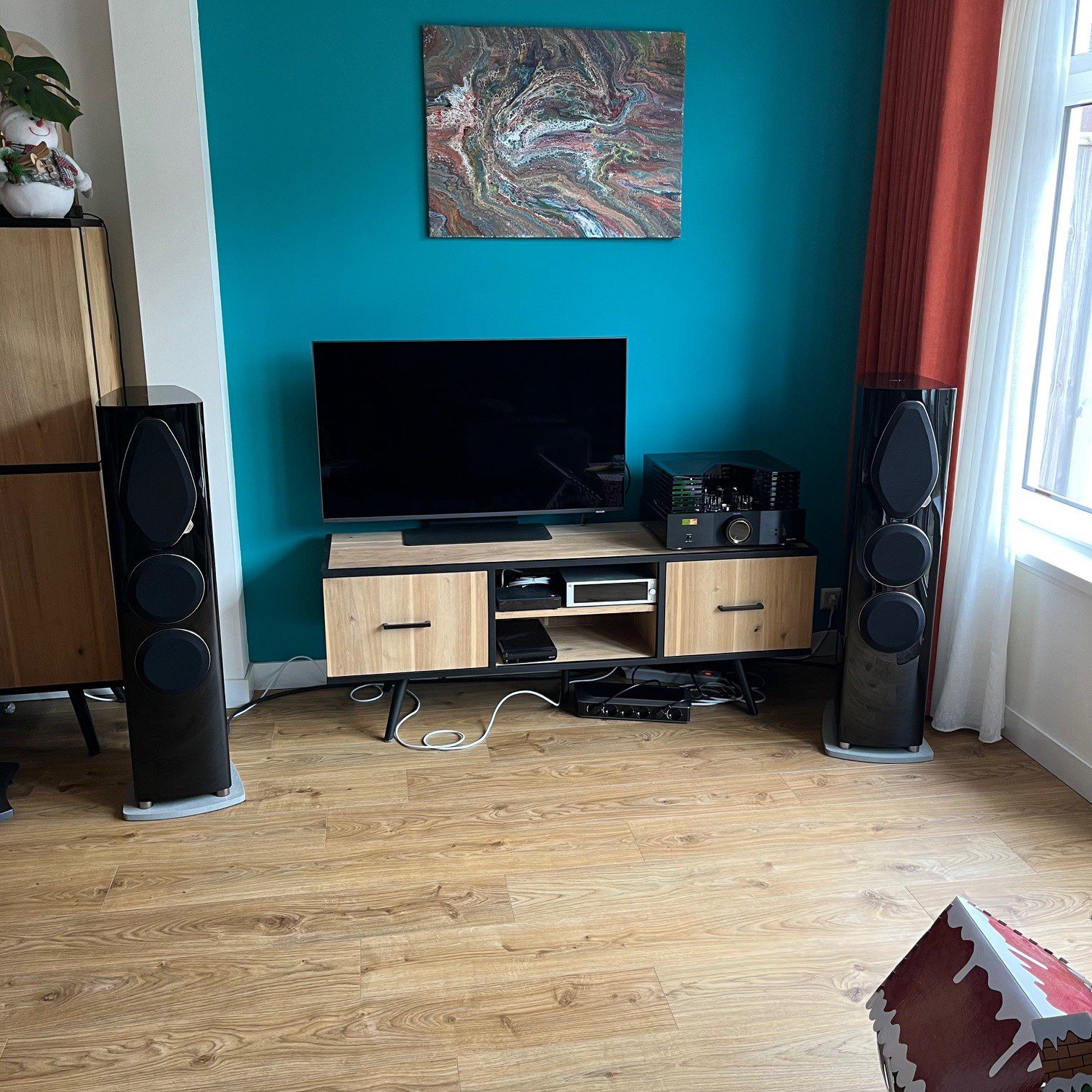 Prachtige set Sonus faber Sonetto V G2 en Cayin Soul 170i