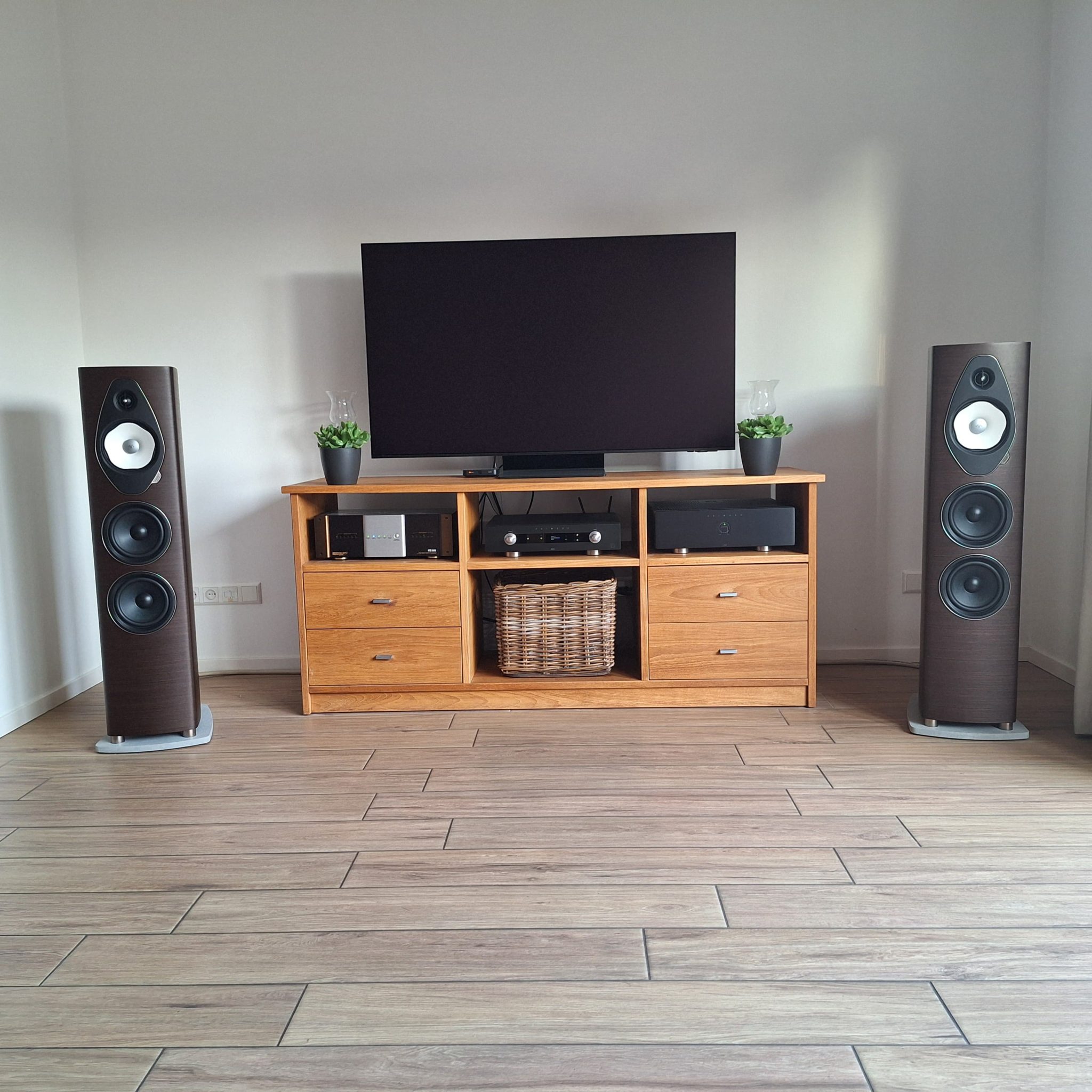Prachtige set met Primare en Sonus faber bij Arnold