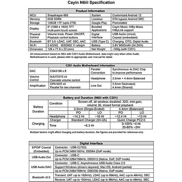 Cayin N6III
