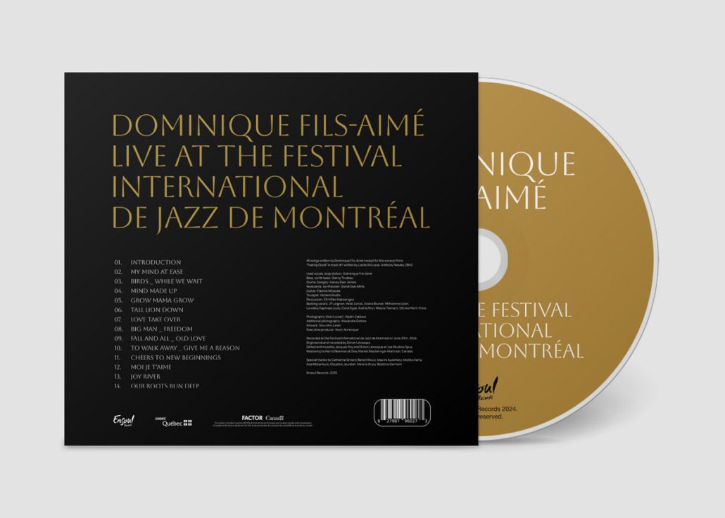 Dominique Fils-Aime | Live At The Montreal International Jazz Festival CD