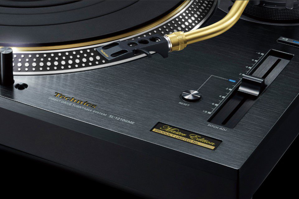 Technics SL1210G  Master Edition - Zwart