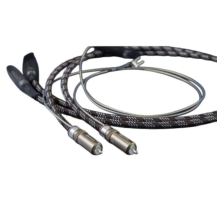 LA Sound Titan Unbalanced RCA EVO1 tonearm interconnects