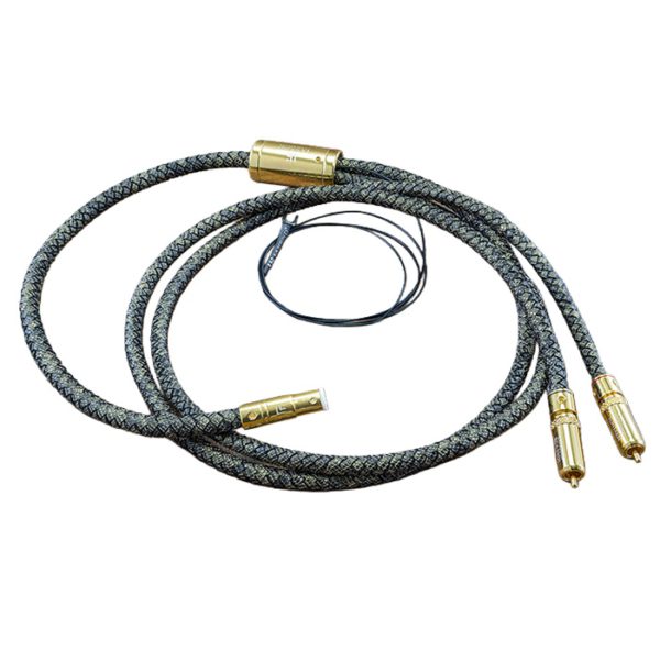 LA Sound Corium Unbalanced RCA EVO1 tonearm interconnects