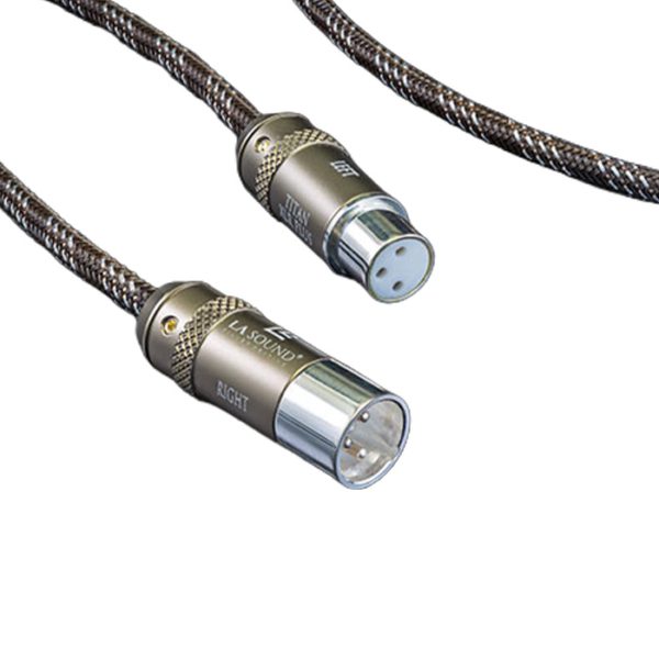 LA Sound Titan XLR plus balanced interconnects