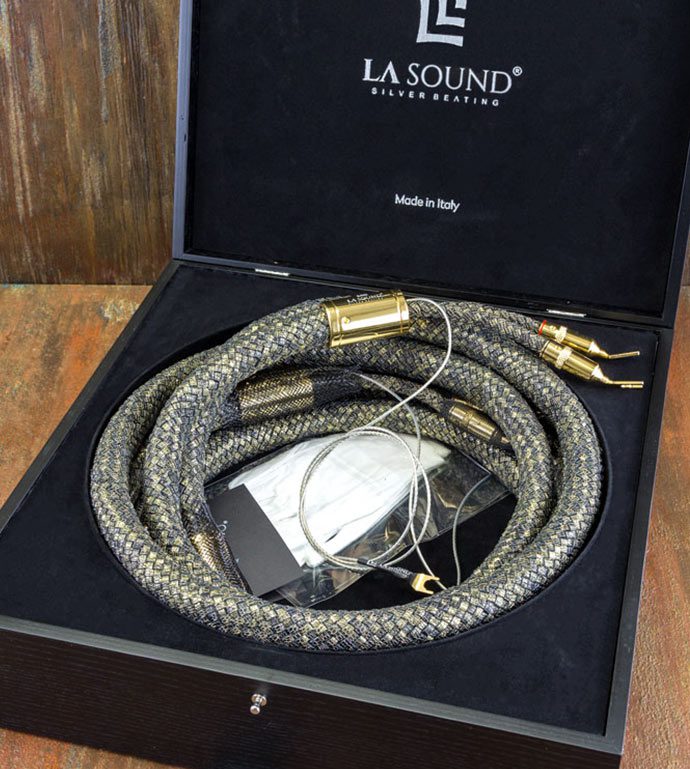 LA Sound Corium Speaker EVO1 cables