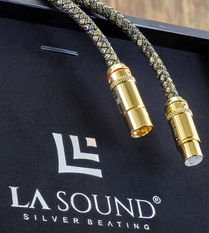 LA Sound Corium XLR EVO2 balanced interconnects