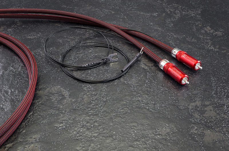 LA Sound Deviank Unbalanced RCA EVO1 phono interconnects