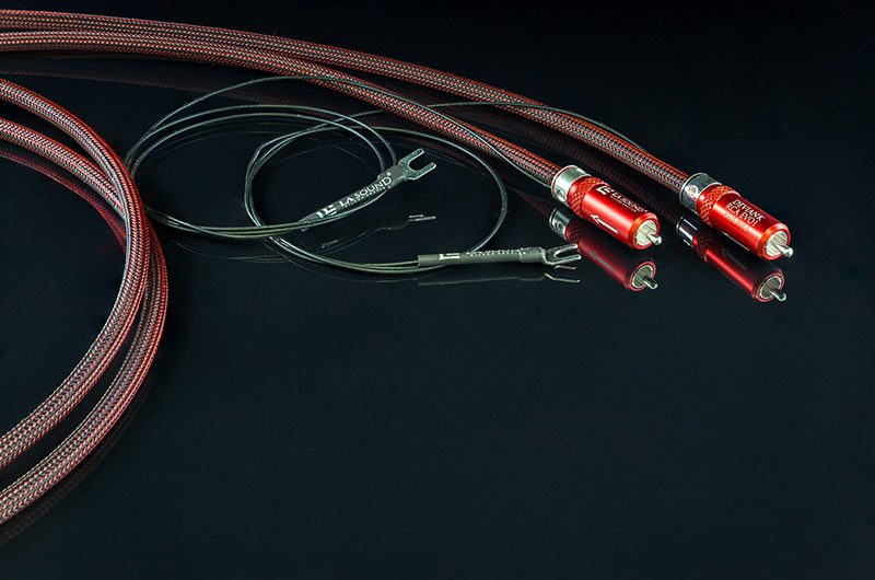 LA Sound Deviank Unbalanced RCA EVO1 phono interconnects