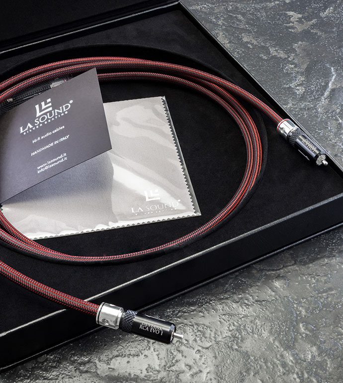LA Sound Deviank Unbalanced RCA EVO1 interconnects