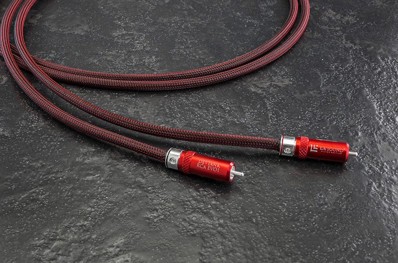 LA Sound Deviank Unbalanced RCA EVO1 interconnects