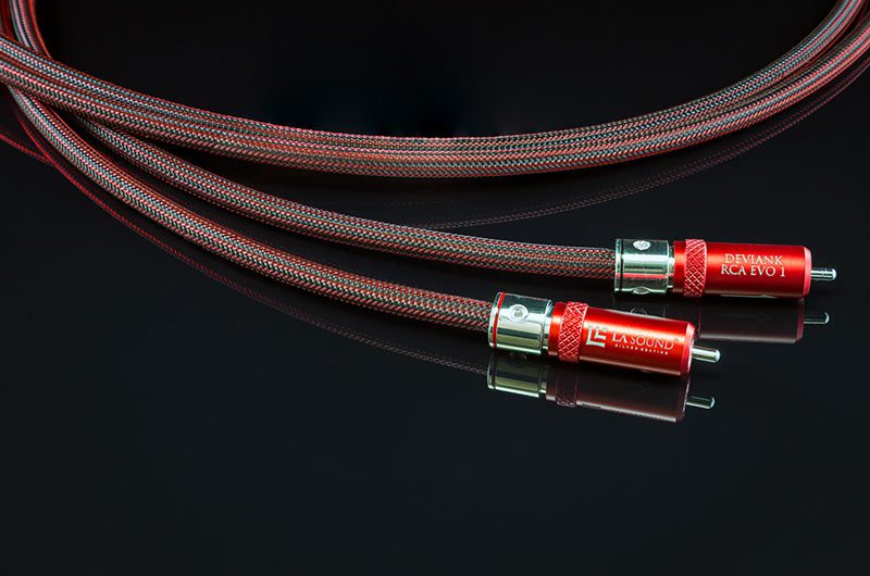 LA Sound Deviank Unbalanced RCA EVO1 interconnects