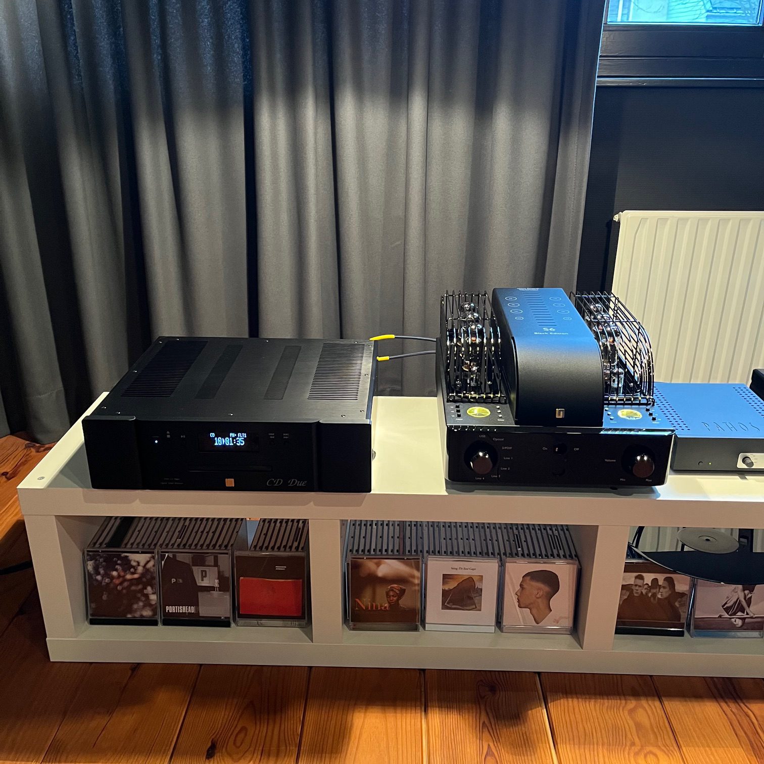 Prachtige Unison Research S6 + CD Due set in Grou